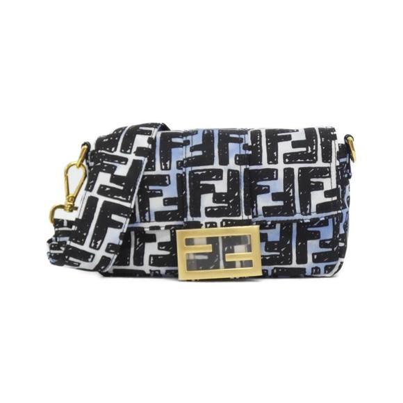 Fendi Mini Baguette 8BR784 ADBD Shoulder Bag - Picture 1 of 6